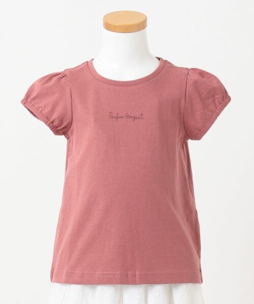 any FAM / エニィファム Tシャツ | 【80-130cm】パフスリーブ ロゴTシャツ | 詳細4