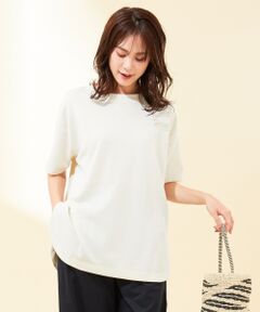 ANY / エニィ Tシャツ | 裏毛ヘムラウンド トップス