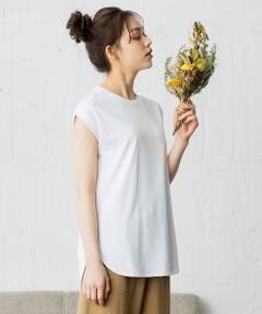 【定番人気】【UVケア】プレミアムベーシックノースリーブ Tシャツ