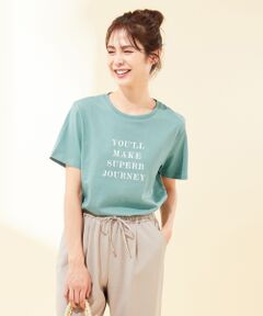 【オーガニックコットン】オーガビッツビッグロゴ Tシャツ