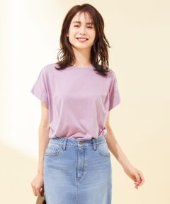 【UVケア・接触冷感】Tフレアブラウス? Tシャツ