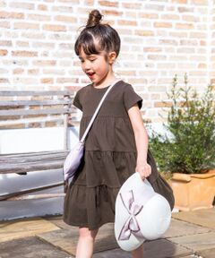 ANY / エニィ ミニ丈・ひざ丈ワンピース | 【90-130?】ティアードワンピース