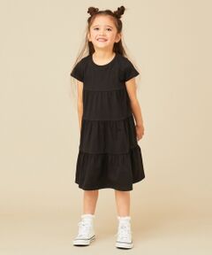 ANY / エニィ ミニ丈・ひざ丈ワンピース | 【140-150?】ティアードワンピース