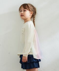 【140-150cm】前後差有り AラインTシャツ