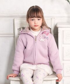 ANY / エニィ パーカー | 【110-130cm】裏毛ボアボンディング パーカー