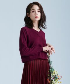 ANY / エニィ ニット・セーター | 【洗える】カシミヤブレンド2WAY ニット