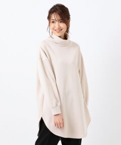 ANY / エニィ Tシャツ | 起毛タートルネックロングプルオーバー