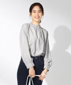 ANY / エニィ シャツ・ブラウス | 【UVケア】【抗菌防臭】フリル ブラウス