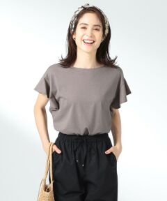 ANY / エニィ カットソー | 【UVケア・接触冷感】フレアTブラウス Tシャツ