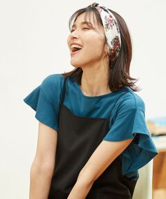 ANY / エニィ カットソー | 【UVケア・接触冷感】フレアTブラウス Tシャツ