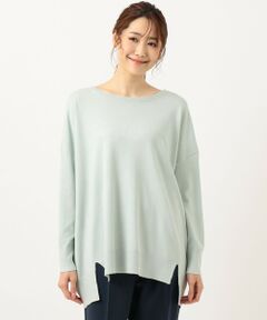 ANY / エニィ ニット・セーター | スリットチュニック ニット