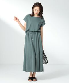 ANY / エニィ ロング・マキシ丈ワンピース | ワッシャーブラウジング ワンピース