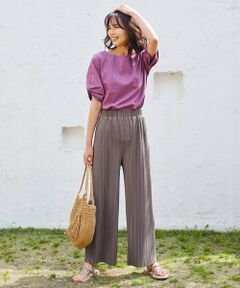 ANY / エニィ その他パンツ | セルフカットオフプリーツ パンツ