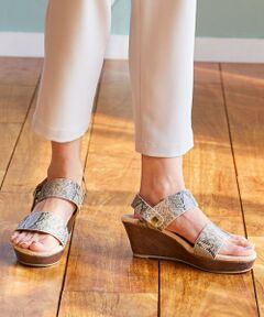 ANY / エニィ サンダル | ウルトラインソールレザー調 サンダル