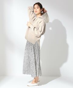 ANY / エニィ ミニ・ひざ丈スカート | 【洗える】ダブルプリーツ スカート