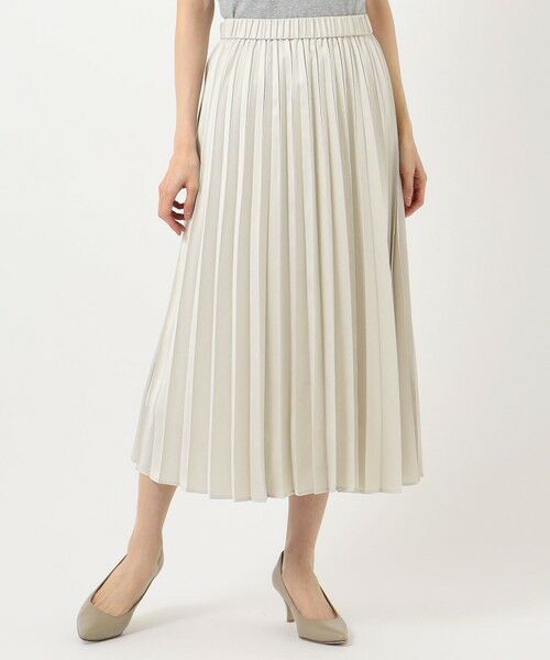 ANY / エニィ ミニ・ひざ丈スカート | 【洗える】ダブルプリーツ スカート | 詳細3