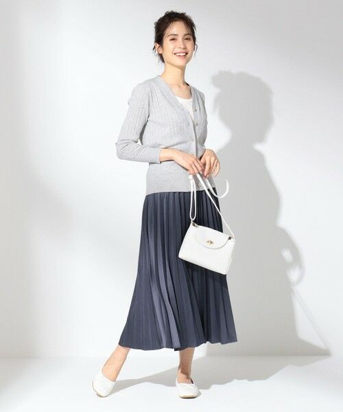 ANY / エニィ ミニ・ひざ丈スカート | 【洗える】ダブルプリーツ スカート | 詳細16