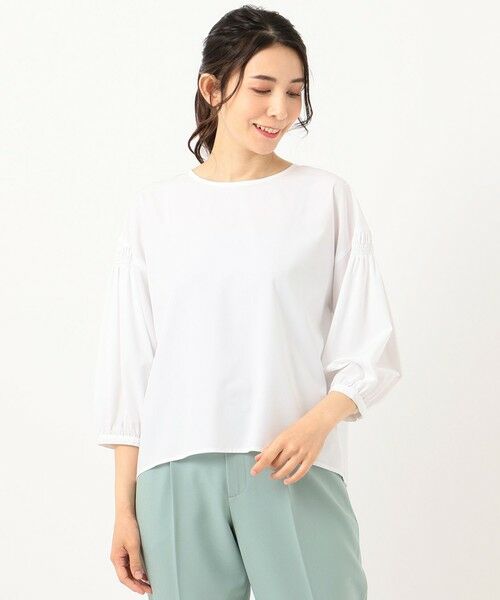 ANY / エニィ シャツ・ブラウス | 【UVケア】【抗菌防臭】ふんわり袖ブラウス | 詳細8