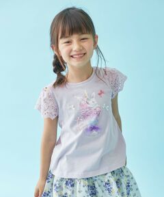 接触冷感オンオフショルダー Tシャツ