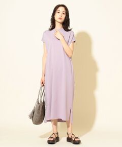 ANY / エニィ ロング・マキシ丈ワンピース | オーガビッツモックネック ワンピース