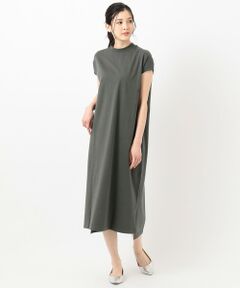 ANY / エニィ ロング・マキシ丈ワンピース | オーガビッツモックネック ワンピース