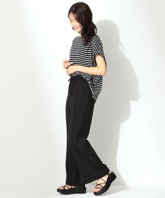 ANY / エニィ その他パンツ | リネンライク スリットパンツ