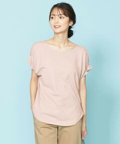 【UVケア・接触冷感】コンシャススリーブTブラウス Tシャツ