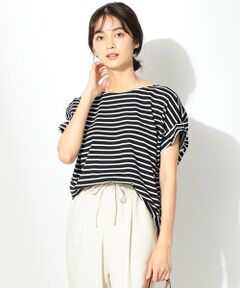 【UVケア・接触冷感】コンシャススリーブTブラウス Tシャツ