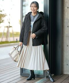 ANY / エニィ ロング・マキシ丈スカート | 【洗える】ウーリッシュフラノ スカート