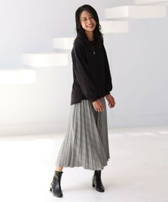 ANY / エニィ ロング・マキシ丈スカート | 【洗える】ウーリッシュフラノ スカート