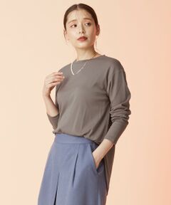 【洗える】USAコットンテール長袖 Tシャツ