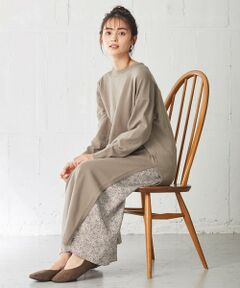 ANY / エニィ ニット・セーター | 【洗える】ロングニット×フラワースカート セット