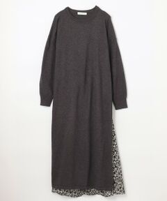 ANY / エニィ ニット・セーター | 【洗える】ロングニット×フラワースカート セット