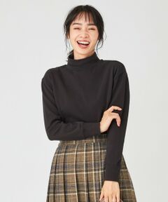 【洗える】ソフトタッチタートル長袖 Tシャツ