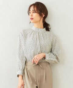 ANY / エニィ シャツ・ブラウス | 【セットアップ対応】ドット・フラワープリント2WAY ブラウス