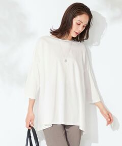 ANY / エニィ カットソー | 【洗える】テントライン カットソー