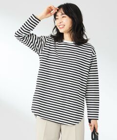 【洗える】長袖テール Ｔシャツ