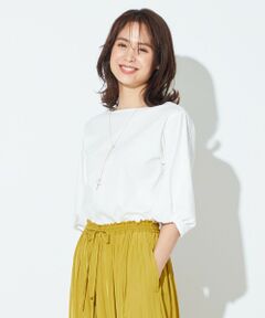 ANY / エニィ カットソー | 【定番人気】シルケットスムースツイストスリーブ カットソー