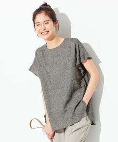 ANY / エニィ シャツ・ブラウス | 【洗える】ライトリネンクロスフレアスリーブ ブラウス