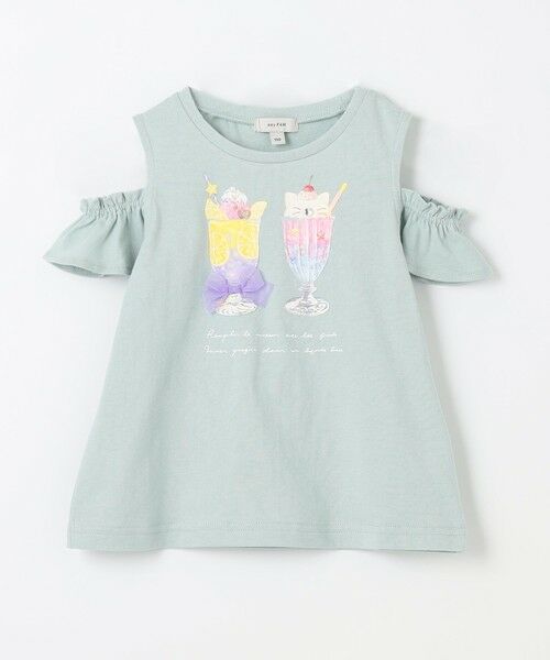 any FAM / エニィファム カットソー | オンオフショルダーパフェTシャツ | 詳細21