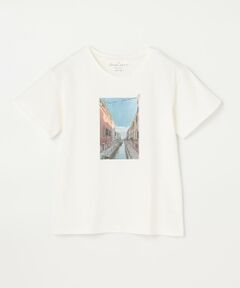 オーガビッツカラーロゴTシャツ