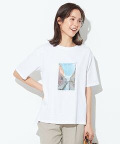 ANY / エニィ カットソー | 【接触冷感・UVケア】TCオーガビッツアソートプリント Tシャツ