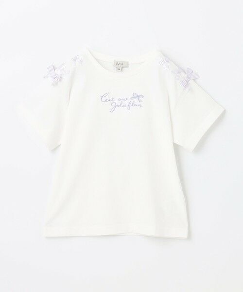 any FAM / エニィファム カットソー | 接触冷感レースアップTシャツ | 詳細2