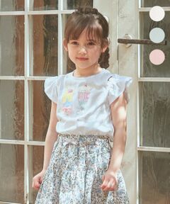 ANY / エニィ カットソー | オンオフショルダーパフェTシャツ