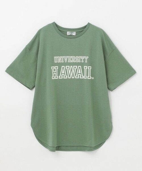 any FAM / エニィファム カットソー | 【接触冷感・UVケア】TCオーガビッツカレッジロゴ Tシャツ | 詳細5