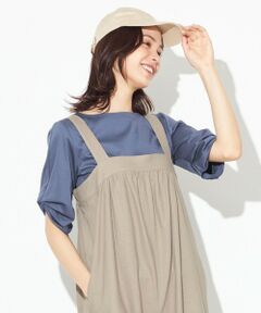 ANY / エニィ カットソー | 【定番人気】シルケットスムース袖口タック カットソー