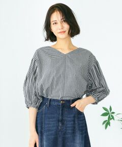 ANY / エニィ シャツ・ブラウス | 【洗える】シャンブレーライク ブラウス