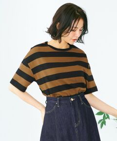 ANY / エニィ カットソー | 【洗える】リンガーボーダー Tシャツ