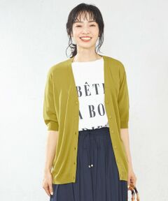 ANY / エニィ カーディガン・ボレロ | 【UVカット・接触冷感】クールタッチ半袖 カーディガン