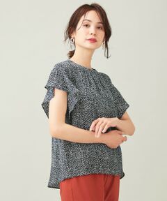 ANY / エニィ シャツ・ブラウス | 【洗える】秋メキアソートプリント ブラウス